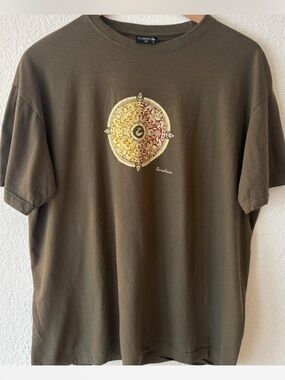 Vintage mandala Barcelona shortsleeve Tshirt size XL women’s like new